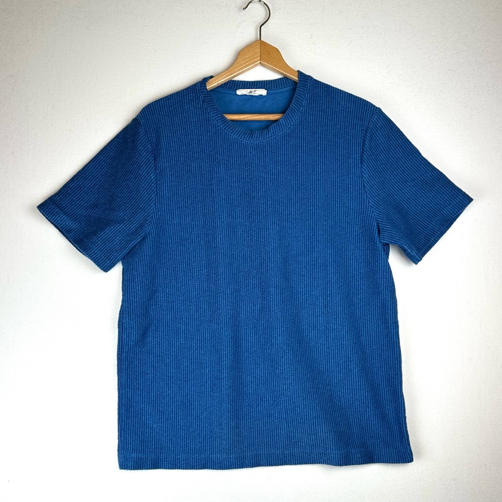 Mr. P Porter Vertical Stripe‎ Short Sleeve T-Shirt